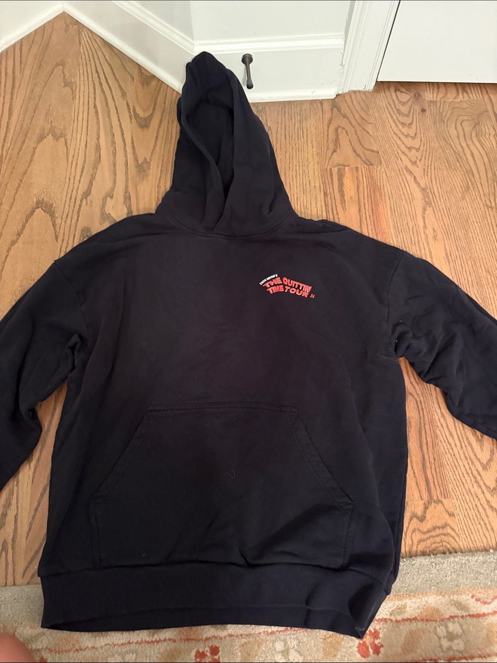 Women’s medium zach bryan quitting time tour sweatshirt